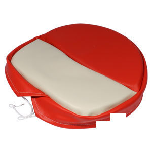 A-SP300-17 SEAT COVER RED/WHITE     