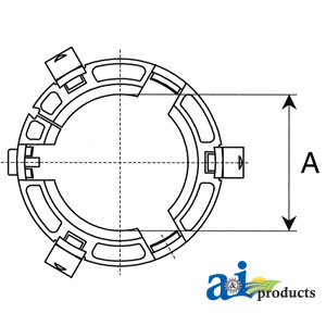 A-255040005 OUTER BEARING SHIELD