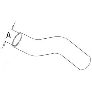 A-T103197 RADIATOR HOSE BOTTOM     
