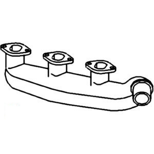 John Deere TRACTOR MANIFOLD-EXHAUST 