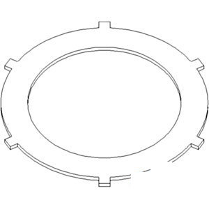 John Deere EXCAVATOR CLUTCH-SEPARATOR-DISC 