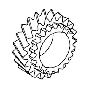 A-T21981 GEAR TRANS. COUNTERSHAFT 