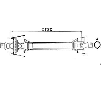 A-BW14491 CONSTANT VELOCITY SHAFTS 