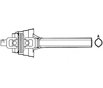 A-700709078 TRACTOR HALF SHAFT       
