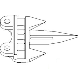 A-H229540 GUARD KNIFE; LONG POINT  