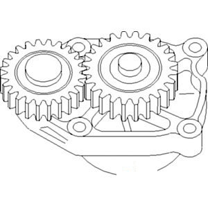 A-J937027 PUMP ENGINE OIL          
