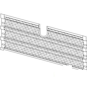 A-SBA378103371 SCREEN LH; WHITE         