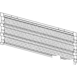 A-SBA378105620 SCREEN RH; BLACK         
