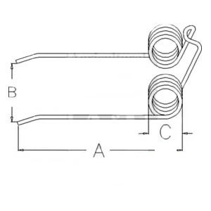 A-W505704E RAKE TOOTH               